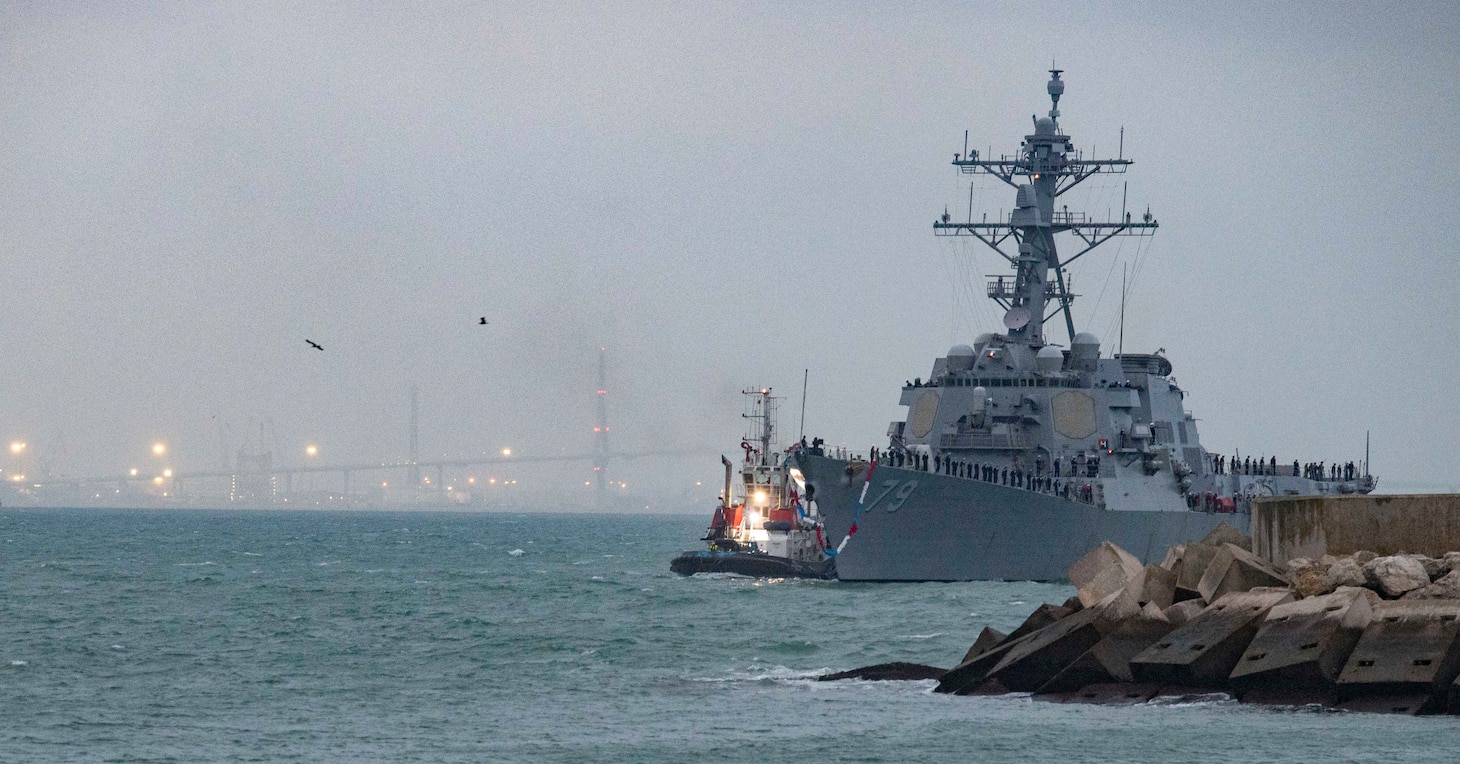 Investments in Warfighter Sustainment: Arrival of USS Oscar Austin