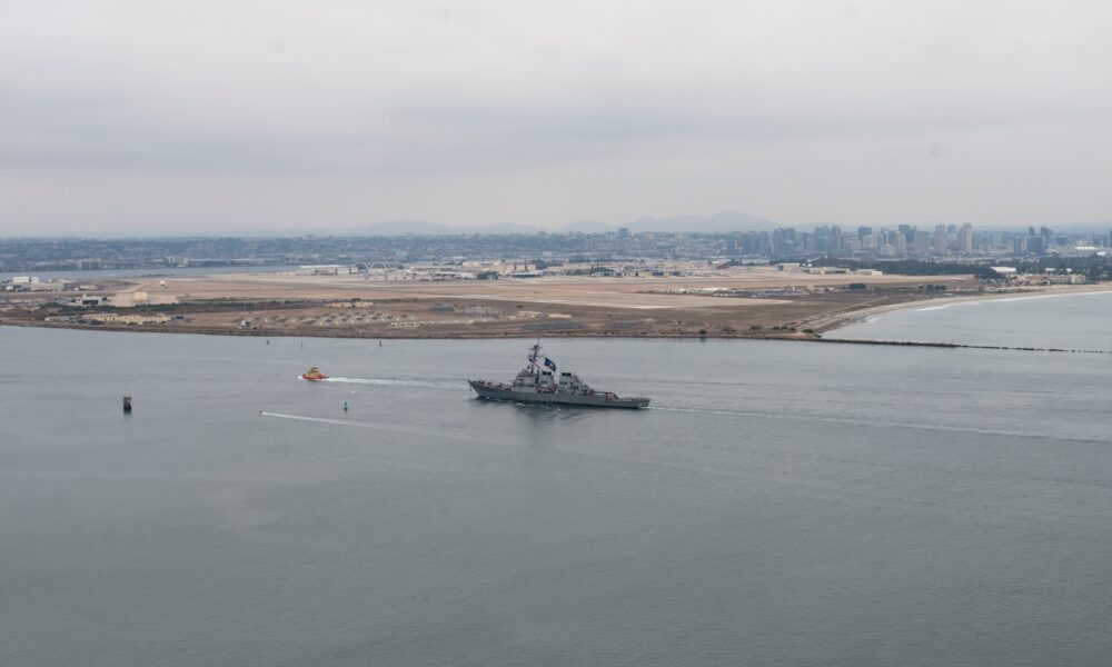 USS Russell Returns Home to San Diego