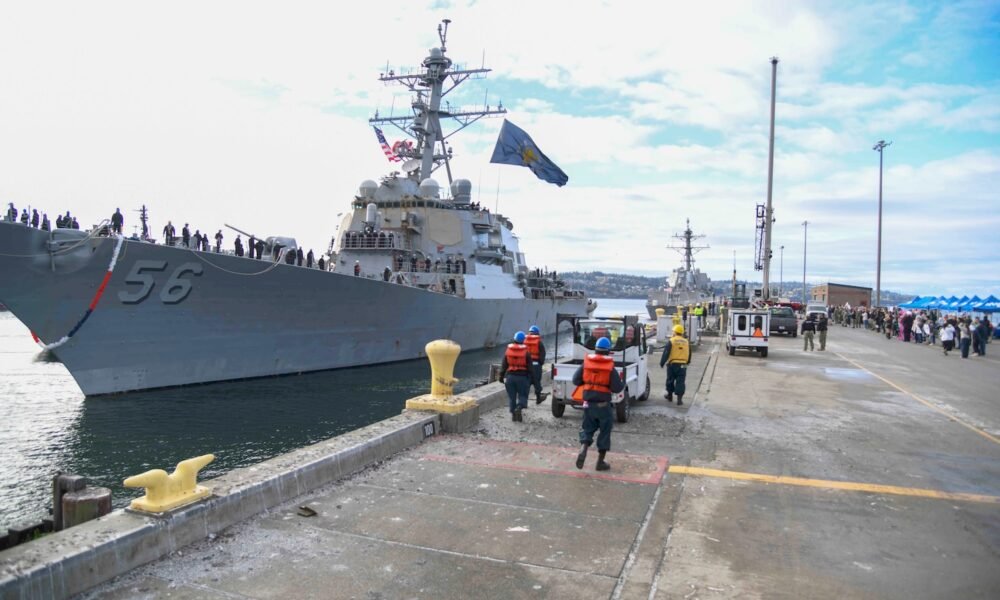 USS John S. McCain Returns Home from Deployment