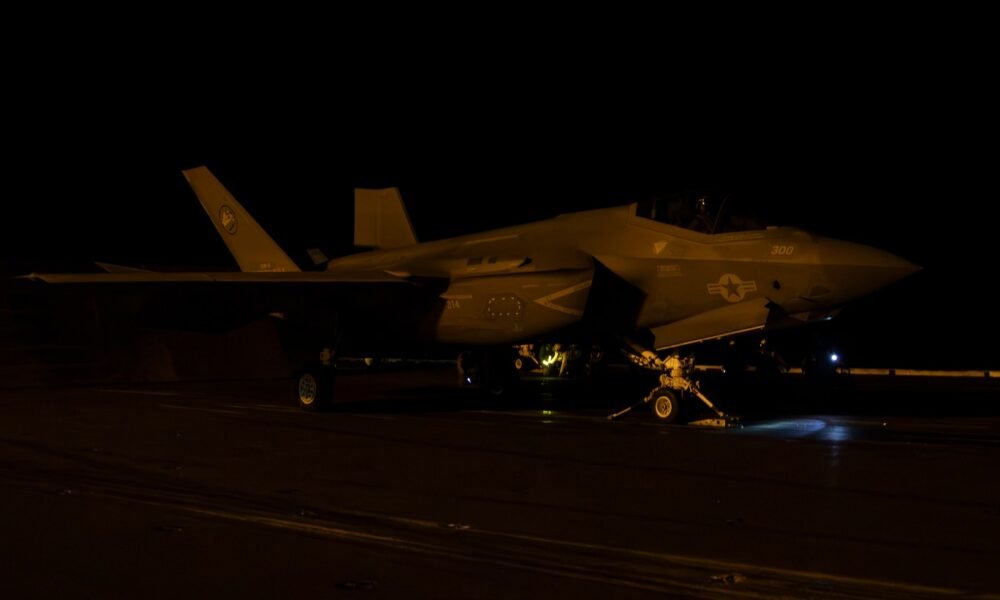 U.S. Marine Squadron Conduct First Combat Strikes Using F-35C Platform