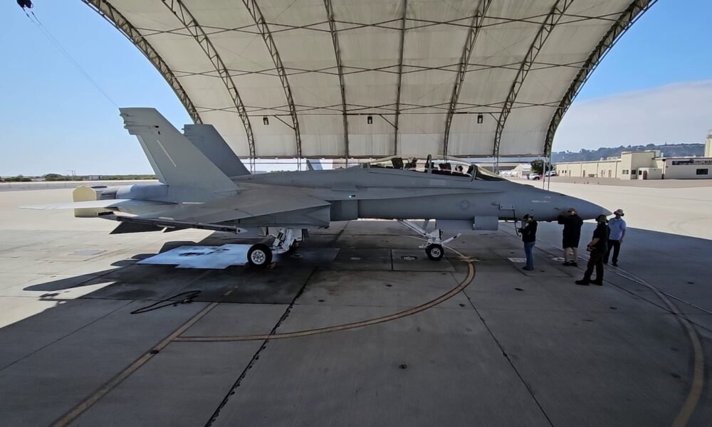 FRCSW signifies a major shift with the final maintenance of its last legacy aircraft—an F/A-18 Hornet.