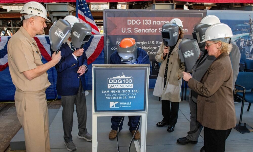 Keel Laid for Future USS Sam Nunn