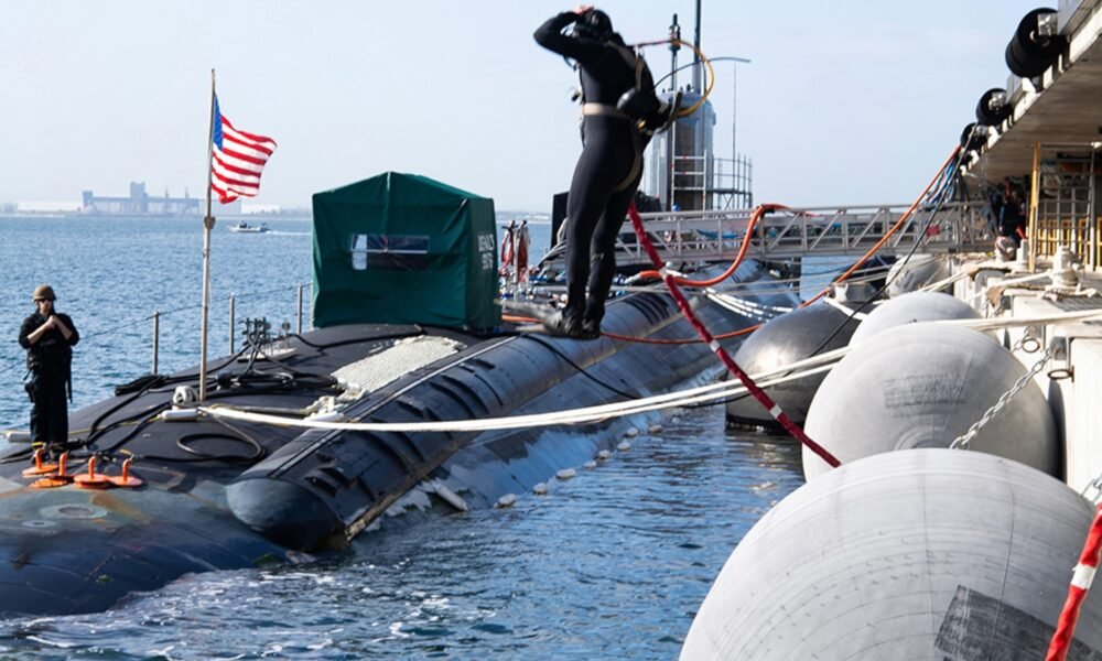 Three NUWC Division Newport engineering agents perform first modernizations to submarine in Australia