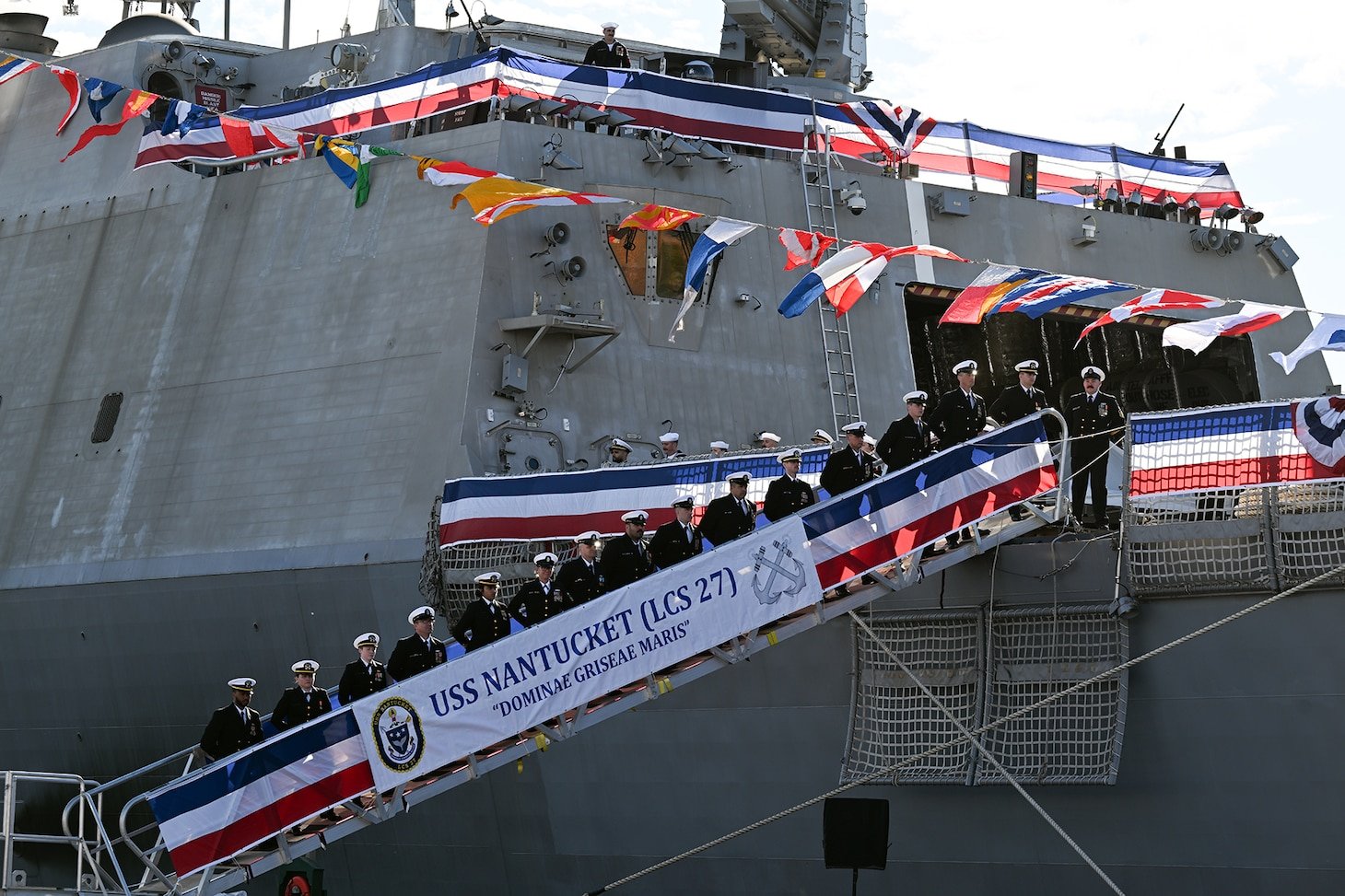 Greatest Lady of the Seas, USS Nantucket Commissions