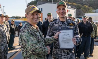 For First Time, Australian Submariner Earns US Dolphins