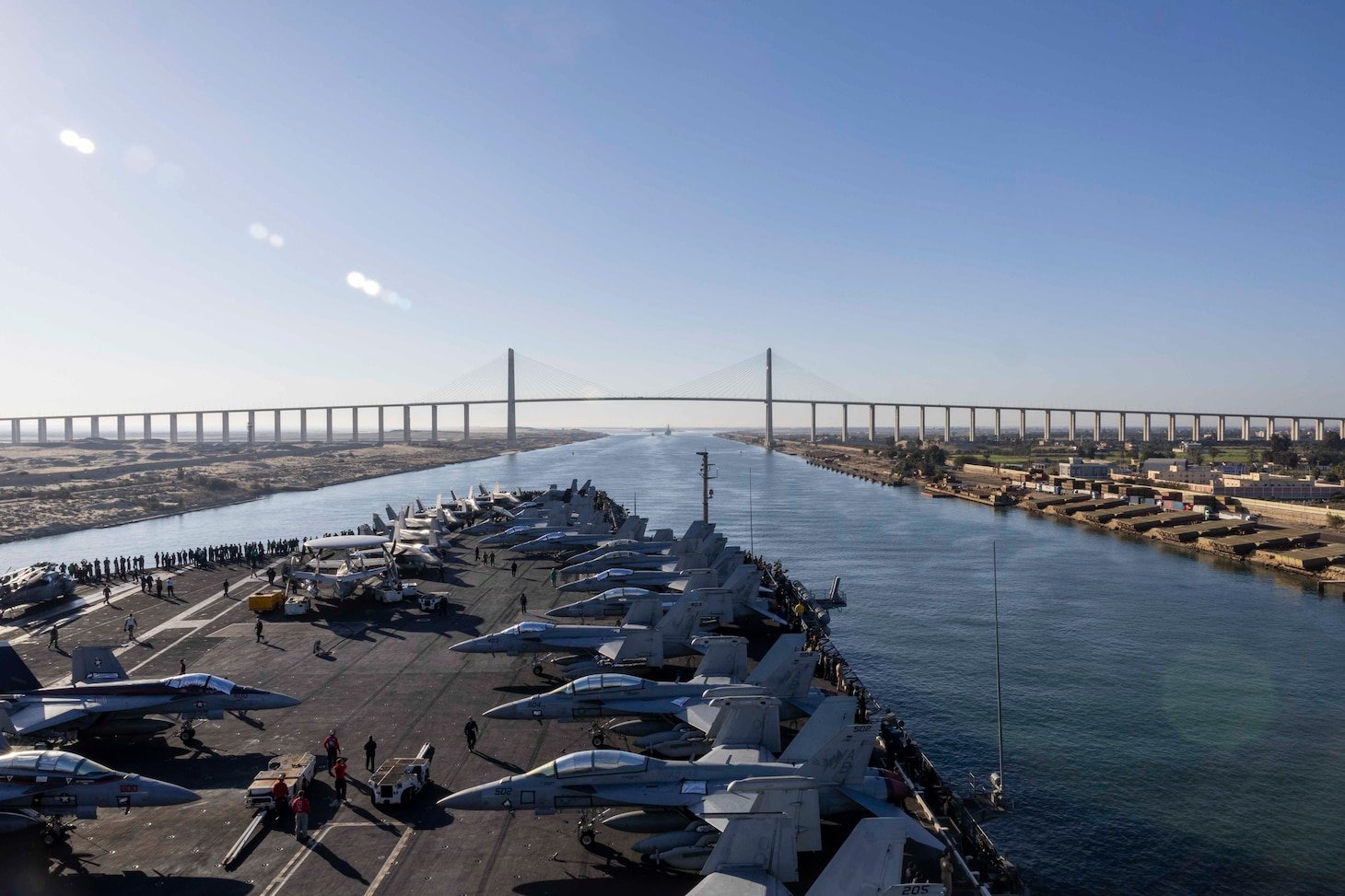 Harry S. Truman Strike Group Enters U.S. Central Command Area of Responsibility