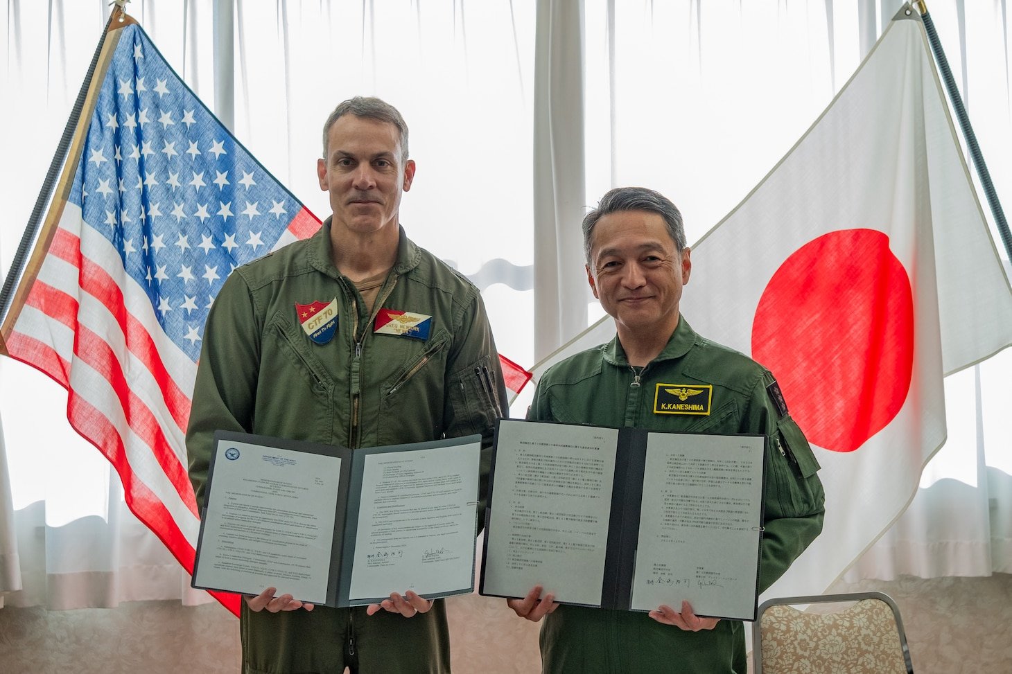 JMSDF Fleet Air Force, U.S. Navy’s Task Force 70 sign memorandum to increase bilateral electronic attack capability