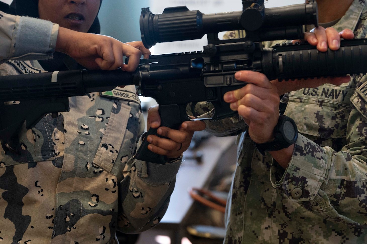 MSRON 1B and Djiboutian Servicewomen Complete Sea Sisters Training Event