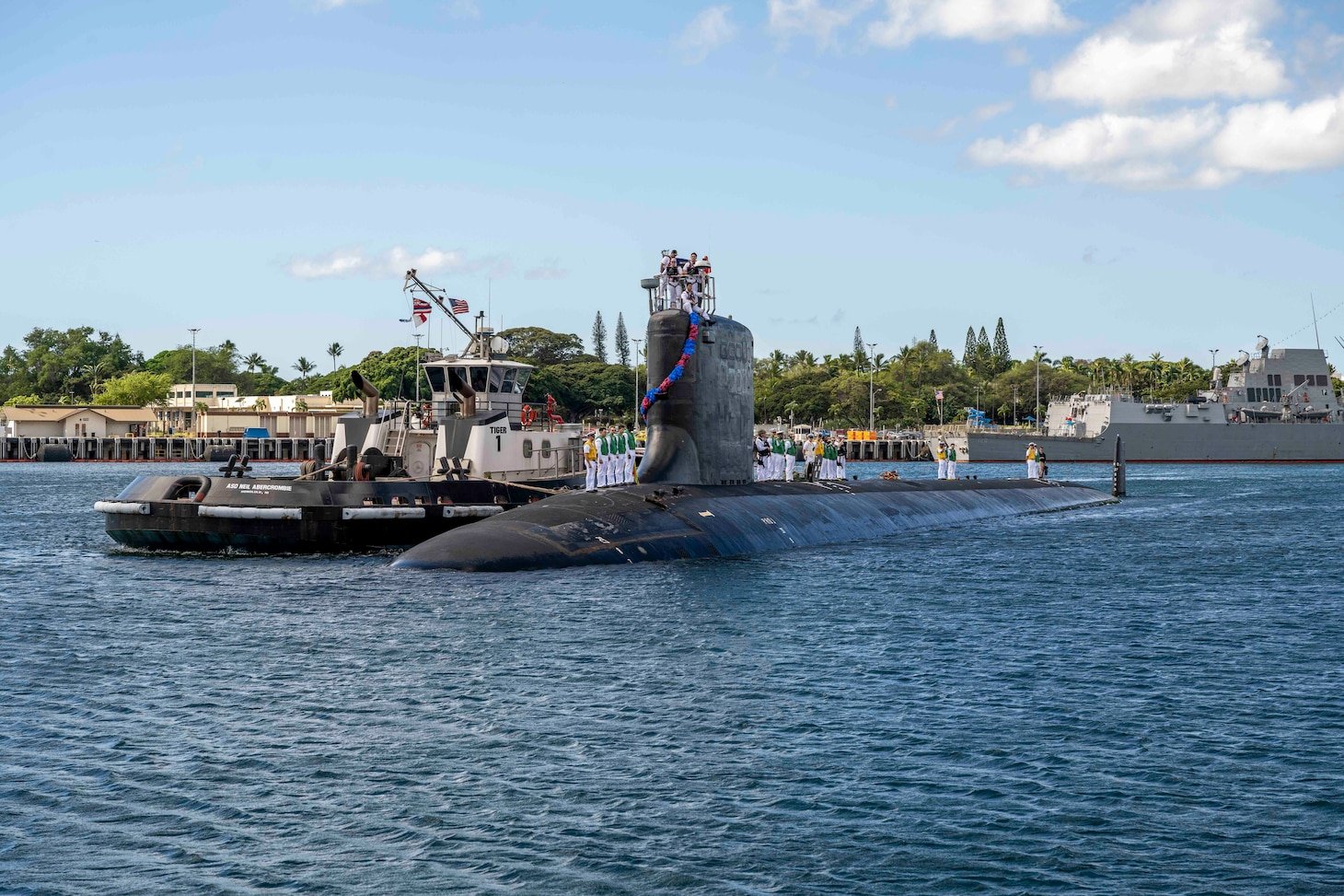 USS Montana Arrives to New Homeport of Pearl Harbor