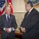 SECNAV Del Toro Presents Mike Bloomberg with the Distinguished Public Service Award