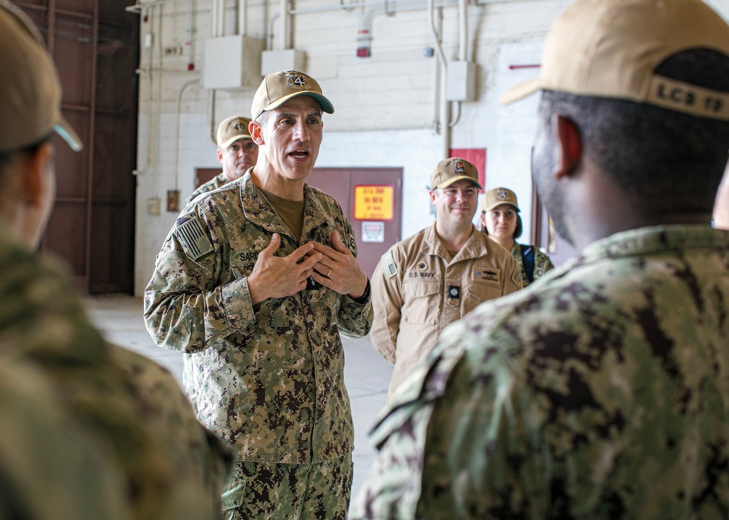 U.S. Navy Leaders Observe Joint Task Force Southern Guard Operations