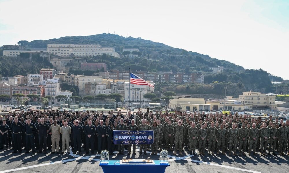 U.S. 6th Fleet Celebrates 75th Anniversary, 250th Navy birthday