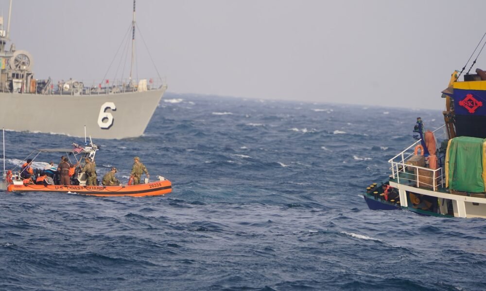 USCGC Clarence Sutphin Jr. rescues seven mariners