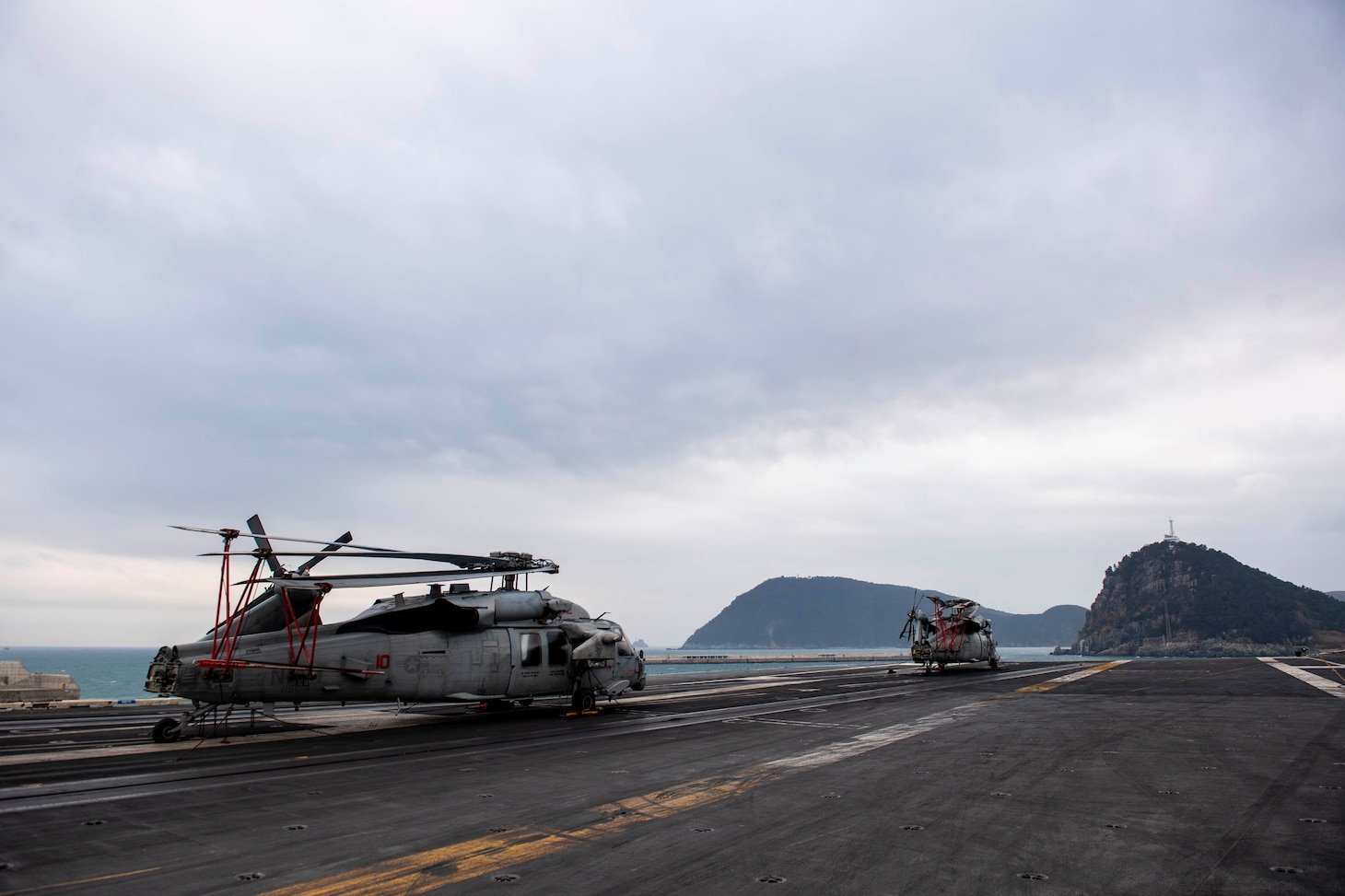 Carl Vinson Carrier Strike Group Arrives in Busan, Republic of Korea